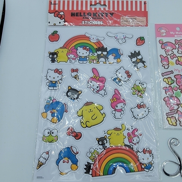 My Melody Hello Kitty Stickers & Lanyard NEW #1703/1715/1723 - Picture 7 of 11